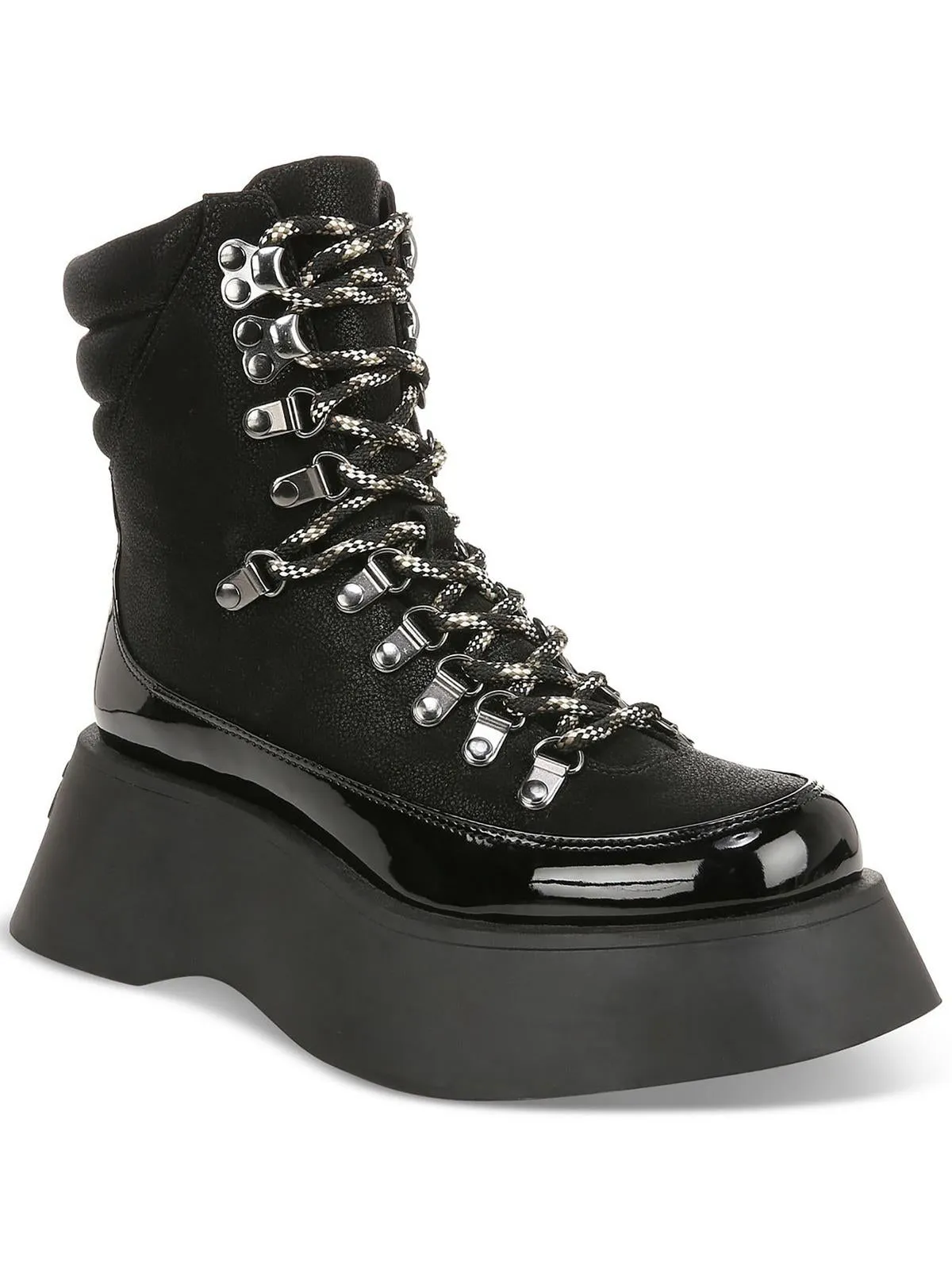 Ankle Support GAIL Womens Faux Leather Casual Ankle Boots