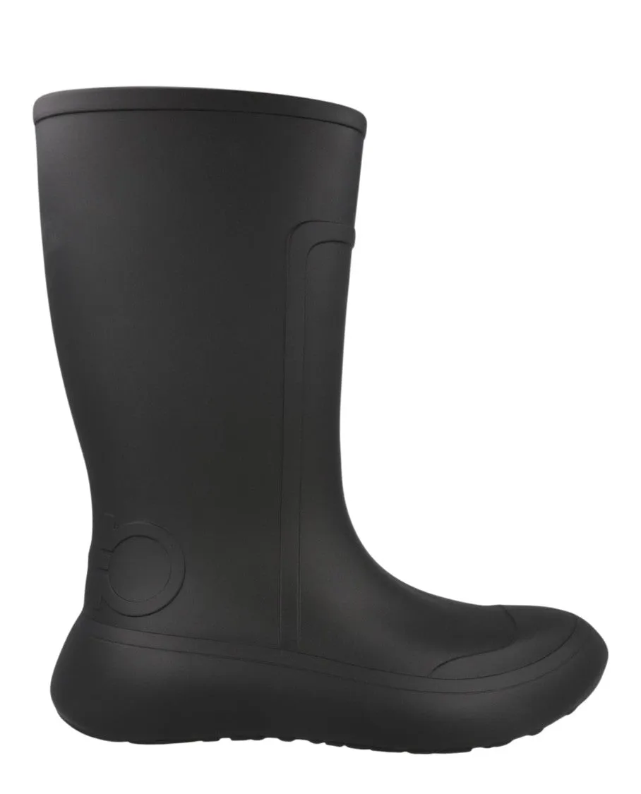 Road Trip Thermal Core Windy Weather Gancini Mid-Calf Rainboots With Distinctive Design