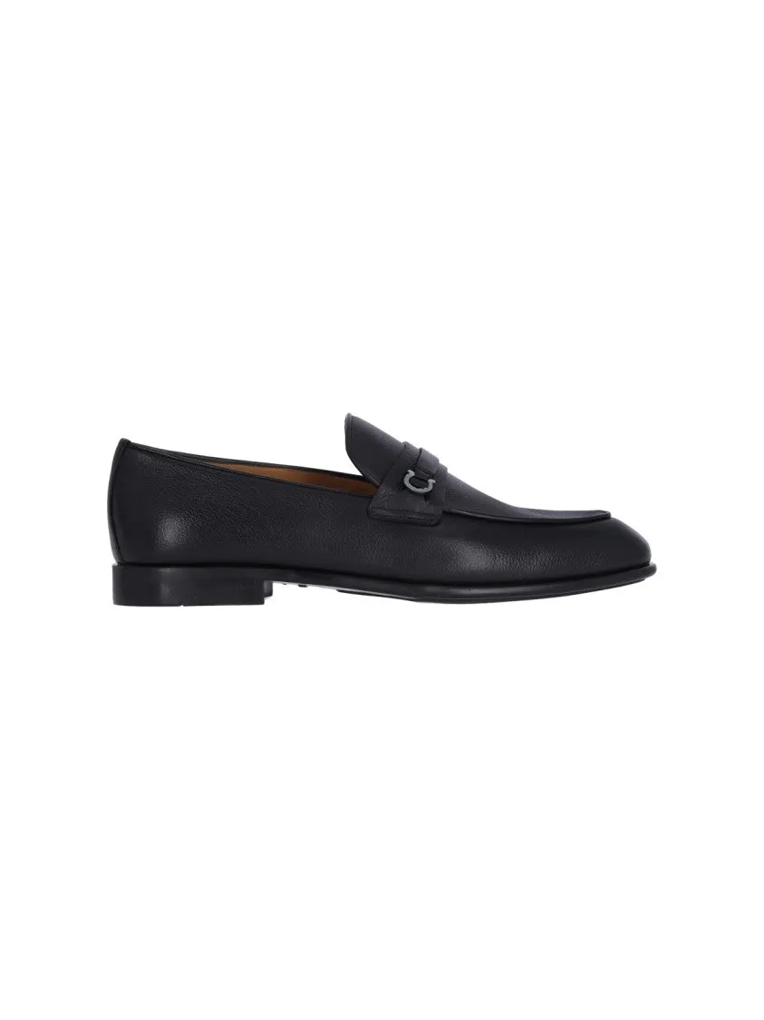Comfort Glide Fit All Day Comfort Gancini" Loafers ?C Black