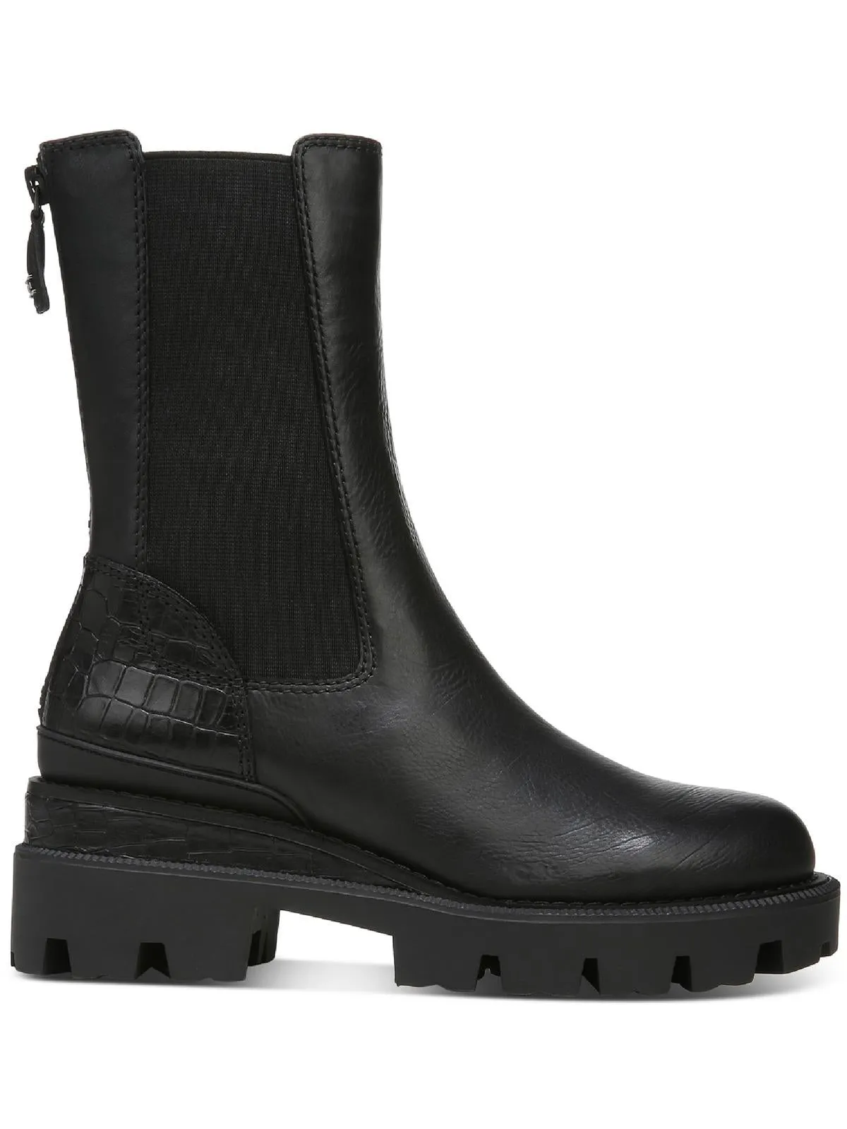 Footbed Genia Womens Leather Booties Ankle Boots