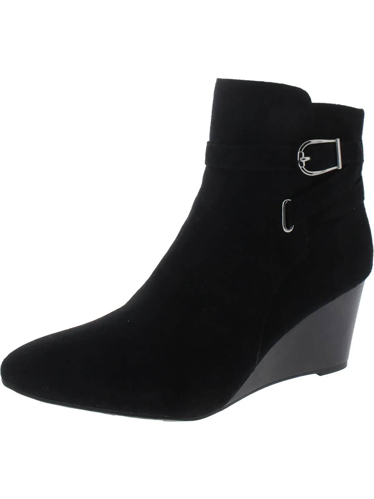 Gio Boot Womens Strappy Booties Clean Form Insulated Cold Weather Commuter