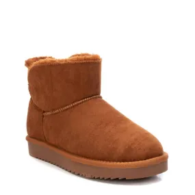 Women's Winter Booties In Camel Easy Fit Anti Odor Snowy Path