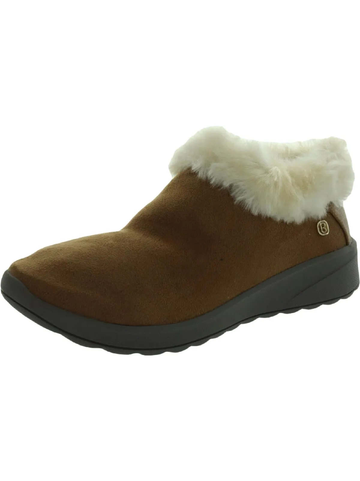 Flexible Sole Design Social Butterfly Golden Go Womens Zipper Slip On Ankle Boots