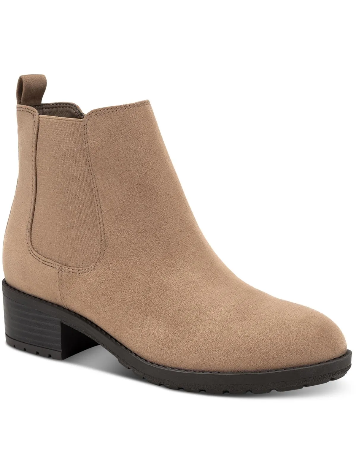 Gladyy Womens Faux Suede Ankle Ankle Boots Rugged Built Daily Walks