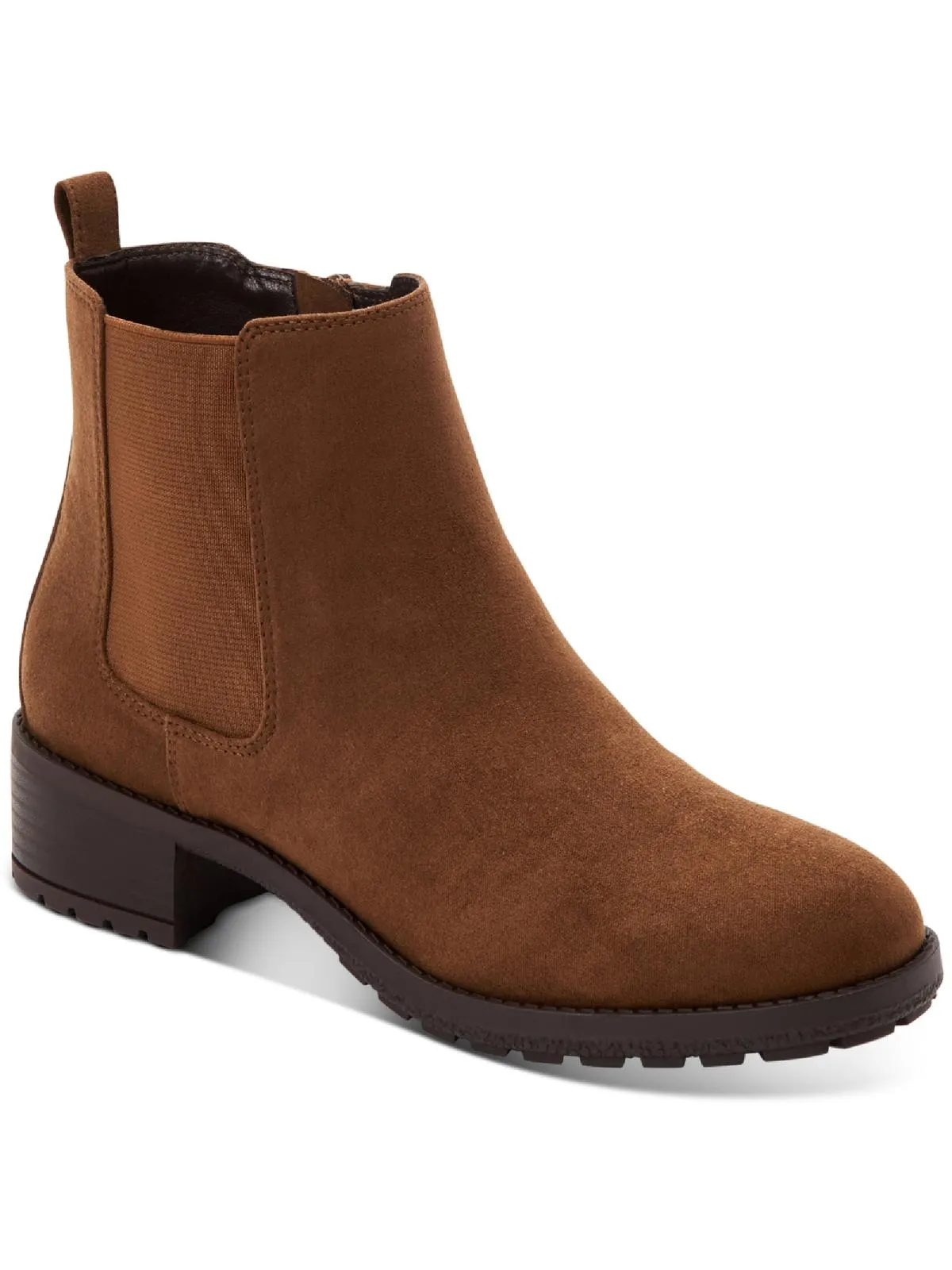 Cushion Zone Reflective accents Gladyy Womens Faux Suede Ankle Ankle Boots