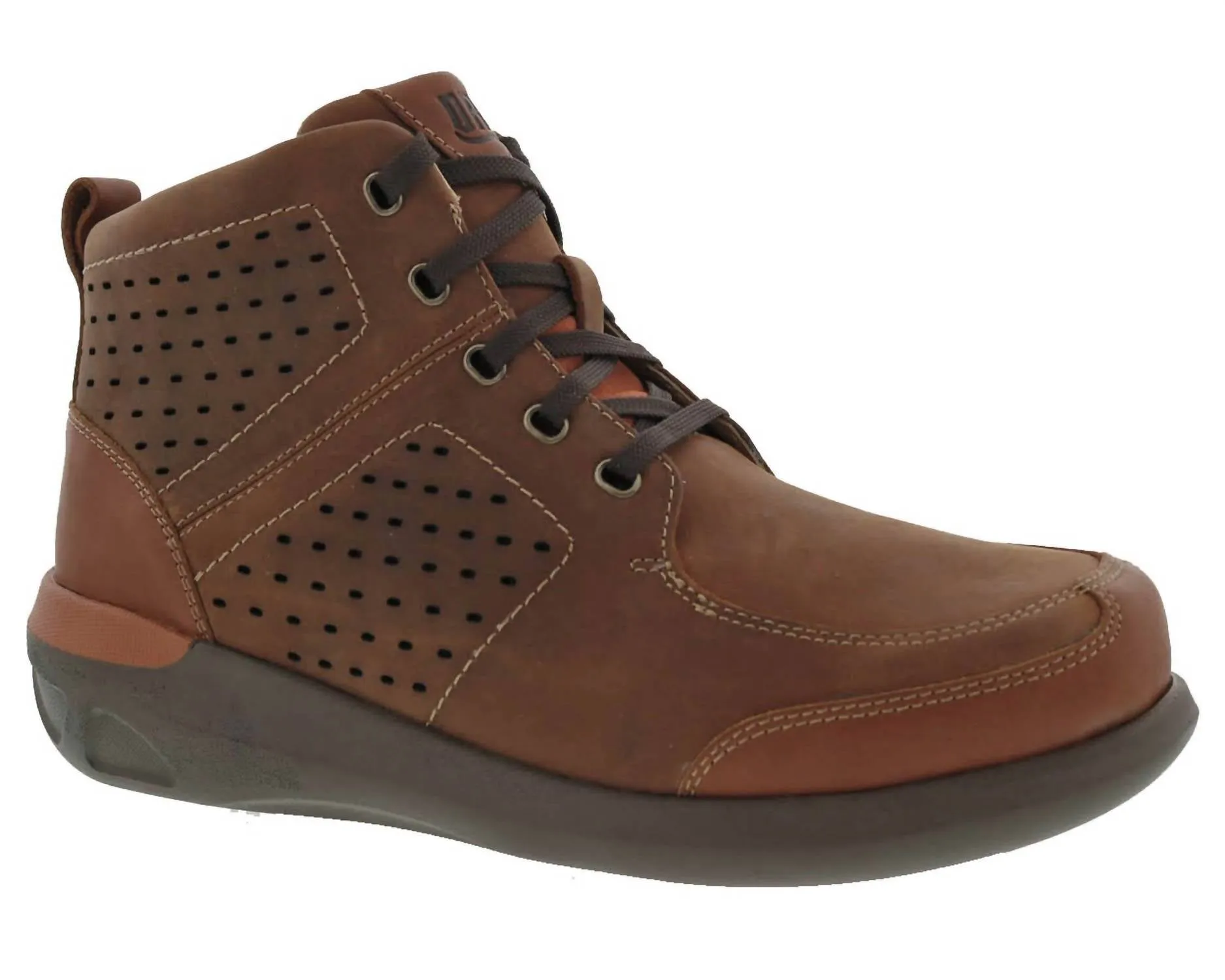 Multi Density Midsole Natural Fit Men's Murphy Boots In Camel Leather