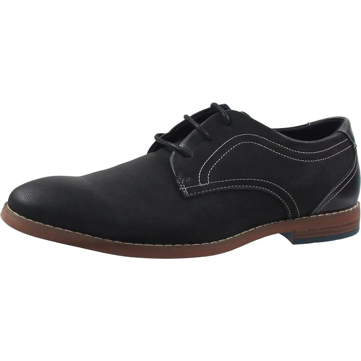 Bertrand Mens Two Tone Man Made Oxfords Double Monk Strap