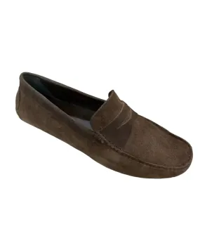 Step In Comfort Easy on Men's Varran Suede Loafers In Khaki