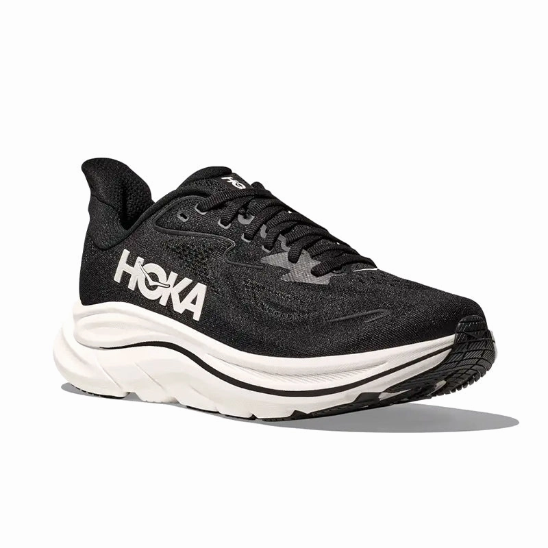 Trail Ready Fit Women's Clifton 10 (WIDE) Black/White