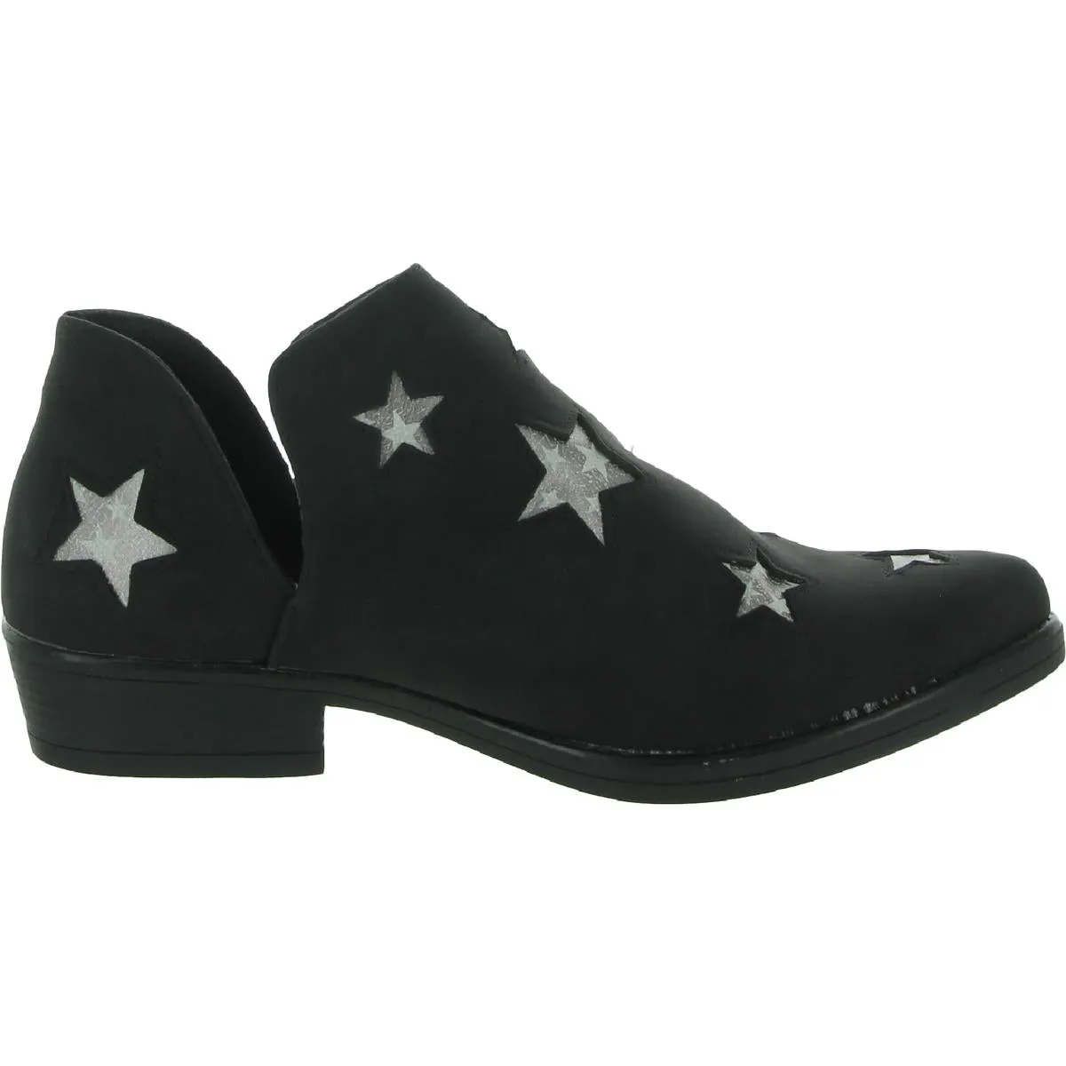 Austin Womens Faux Leather Slip On Shooties Trendy Protection Quick Fit