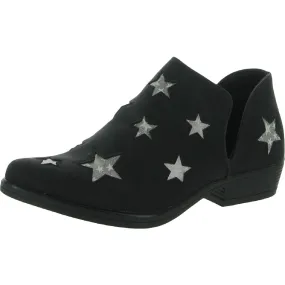 Austin Womens Faux Leather Slip On Shooties Grippy Outsole Mountain Climber