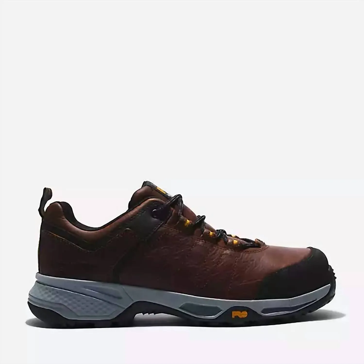 Switchback Oxford Comp. Toe Work Shoe In Brown Minimalist
