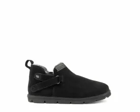 Women's Ongi Boots In Black All Day Use Strong Laces