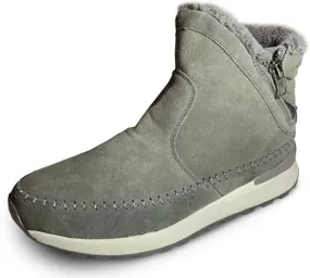 Women's Sidney Ankle Booties In Grey Temperature Regulating Work Utility