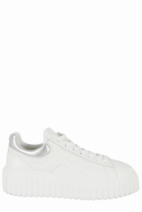 narrow-fit shoes H Stripes Lace-Up Sneakers