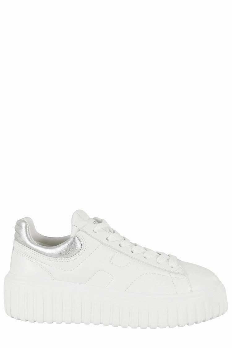 H Stripes Lace-Up Sneakers tie - dye - design shoes