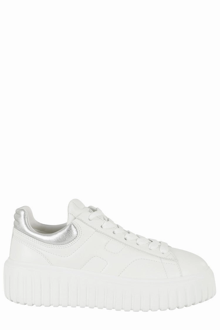 H Stripes Lace-Up Sneakers sports shoe alternative Adaptive Heel Collar