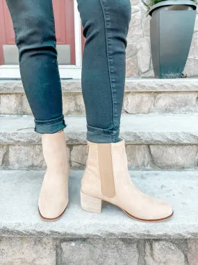 Hannah Boho Bootie In Toffee Non Marking Tread Soft Padding