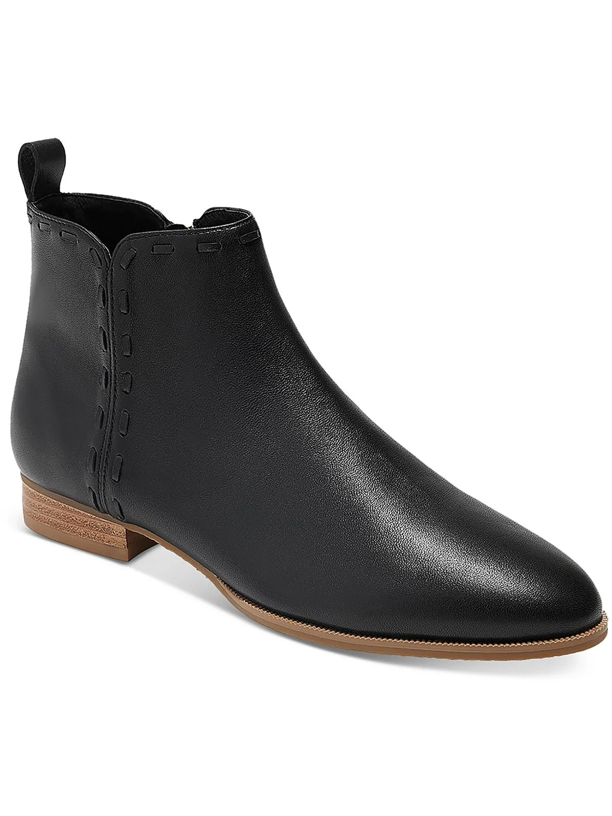 Rollins Womens Suede Block Heel Ankle Boots Anti   Odor