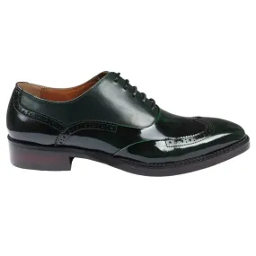 No Pain Harry Patent Leather Brogue Shoes