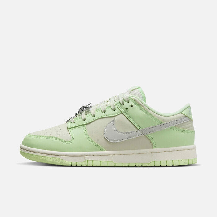 Nike Dunk Low Next Nature SE FN6344-001 Sneakers Women's Sea Glass Leather PSS45 (Green,12) Odor Control Technology Orthopedic Support
