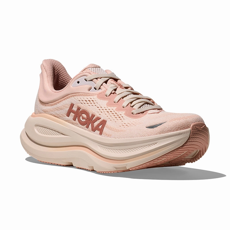 scientific - event running wear Road companion Women's Bondi 9 Rose Latte/Rose Cream