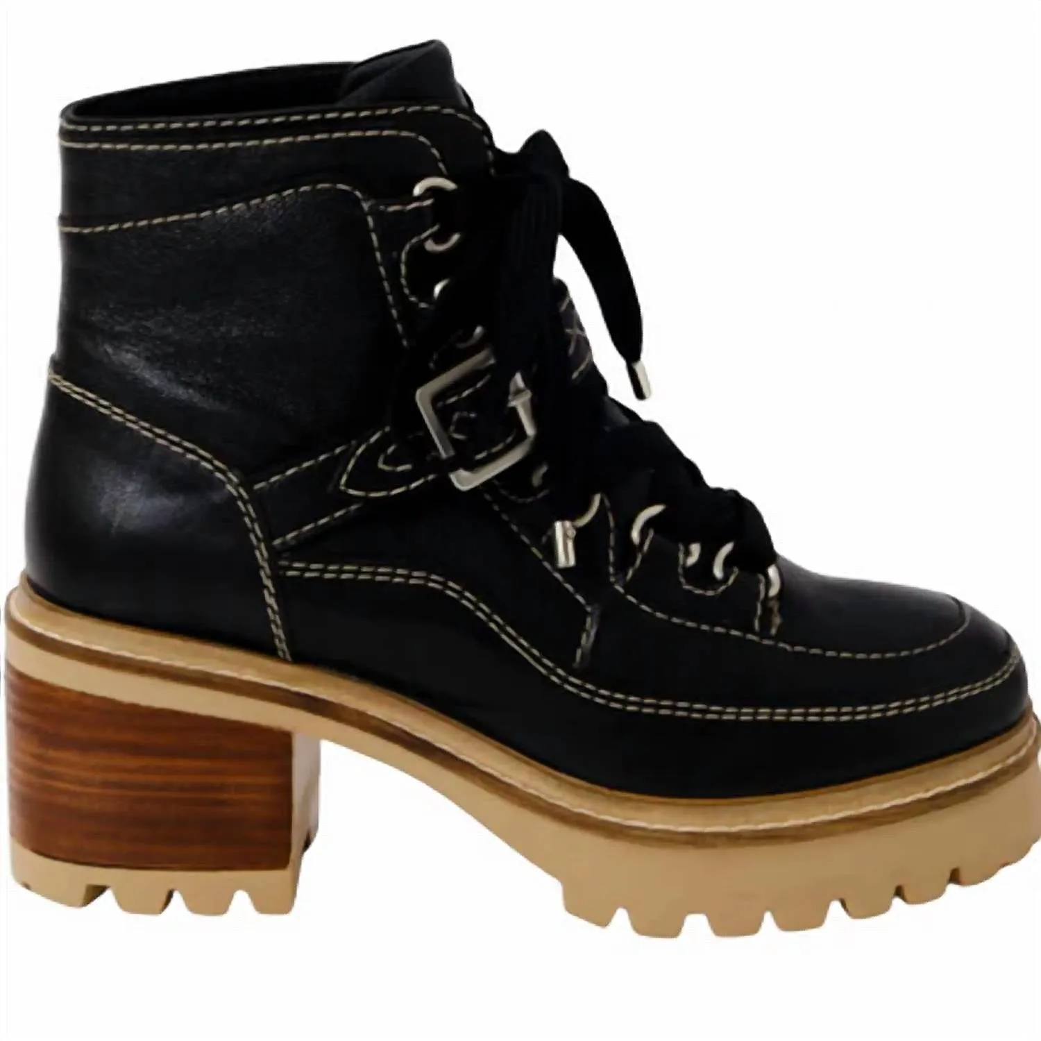 Warm And Comfortable Men Edge Jasper Hiker Ankle Boot In Victorian Black