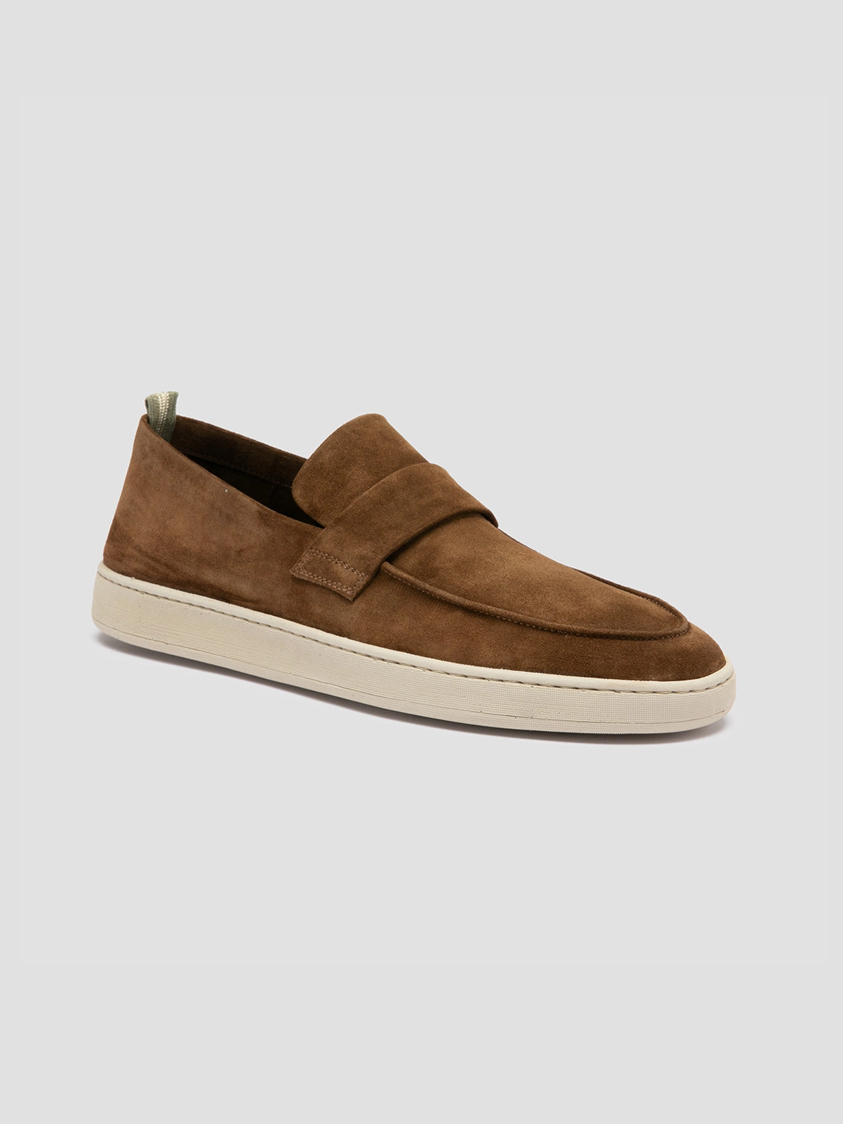 Athletic Performance HERBIE 001 - Dark Brown Suede Penny Loafers