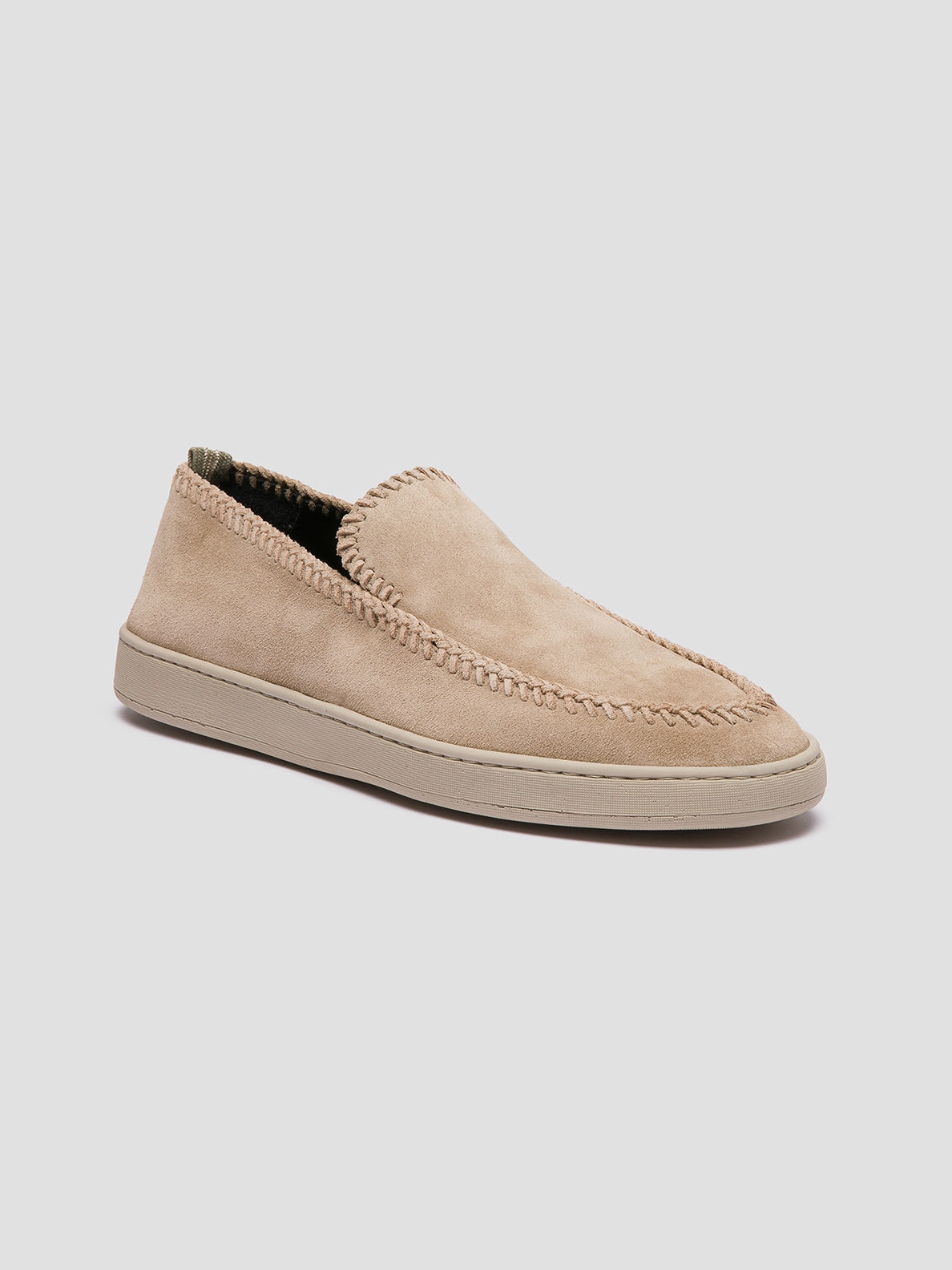 Unbeatable cushioning HERBIE 011 - Beige Suede Penny Loafers