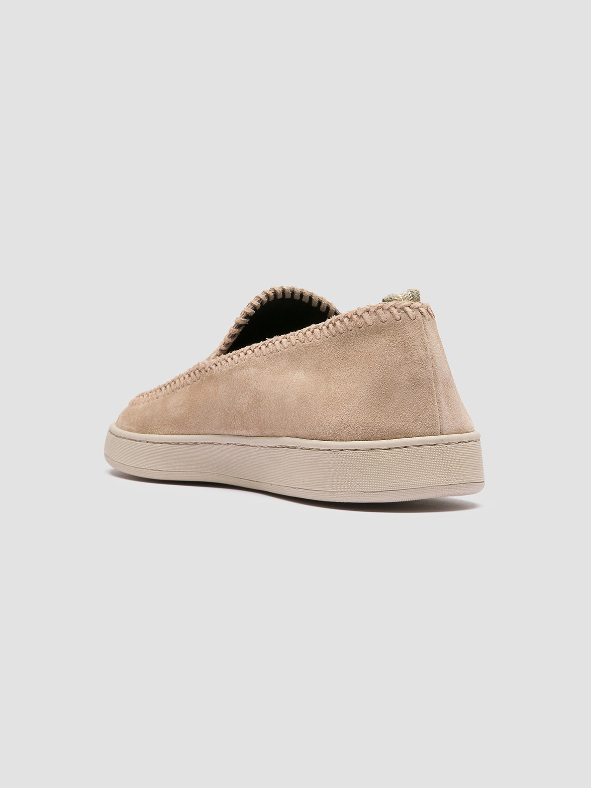 HERBIE 011 - Beige Suede Penny Loafers Airflow Optimized Vamp