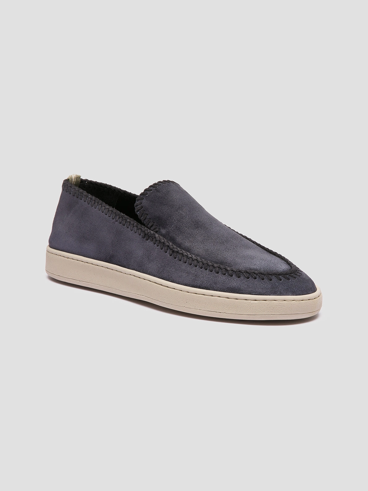 Comfort solution Flexible Ride HERBIE 011 - Navy Suede Penny Loafers