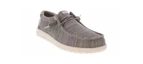 Casual Comfort HEY DUDE Wally Stretch Mesh Mens Wide-Width Casual Shoe