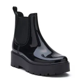 Women Penny Bootie In Black Quick Lace System Custom Fit