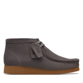Clarks Wallabee EVO Boot in Grey Suede Military Style Trail Use