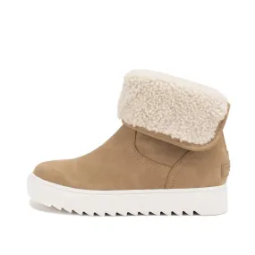 Built For Comfort Women's Melisa Wedge Sneaker Boot In Sand