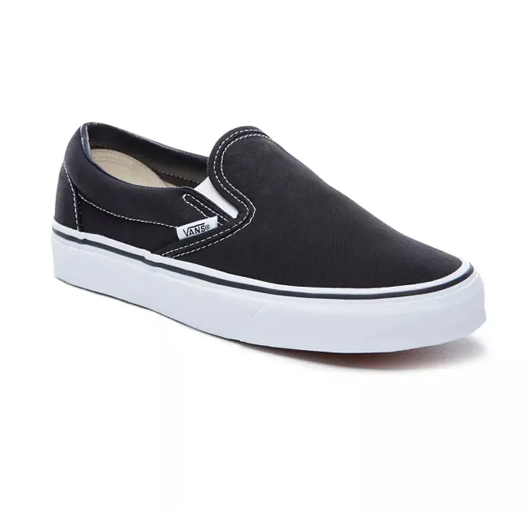 Quality craftsmanship Lightweight EVA Foam Design Vans - Unisex Classic Slip-On Shoes (0EYEBLK)