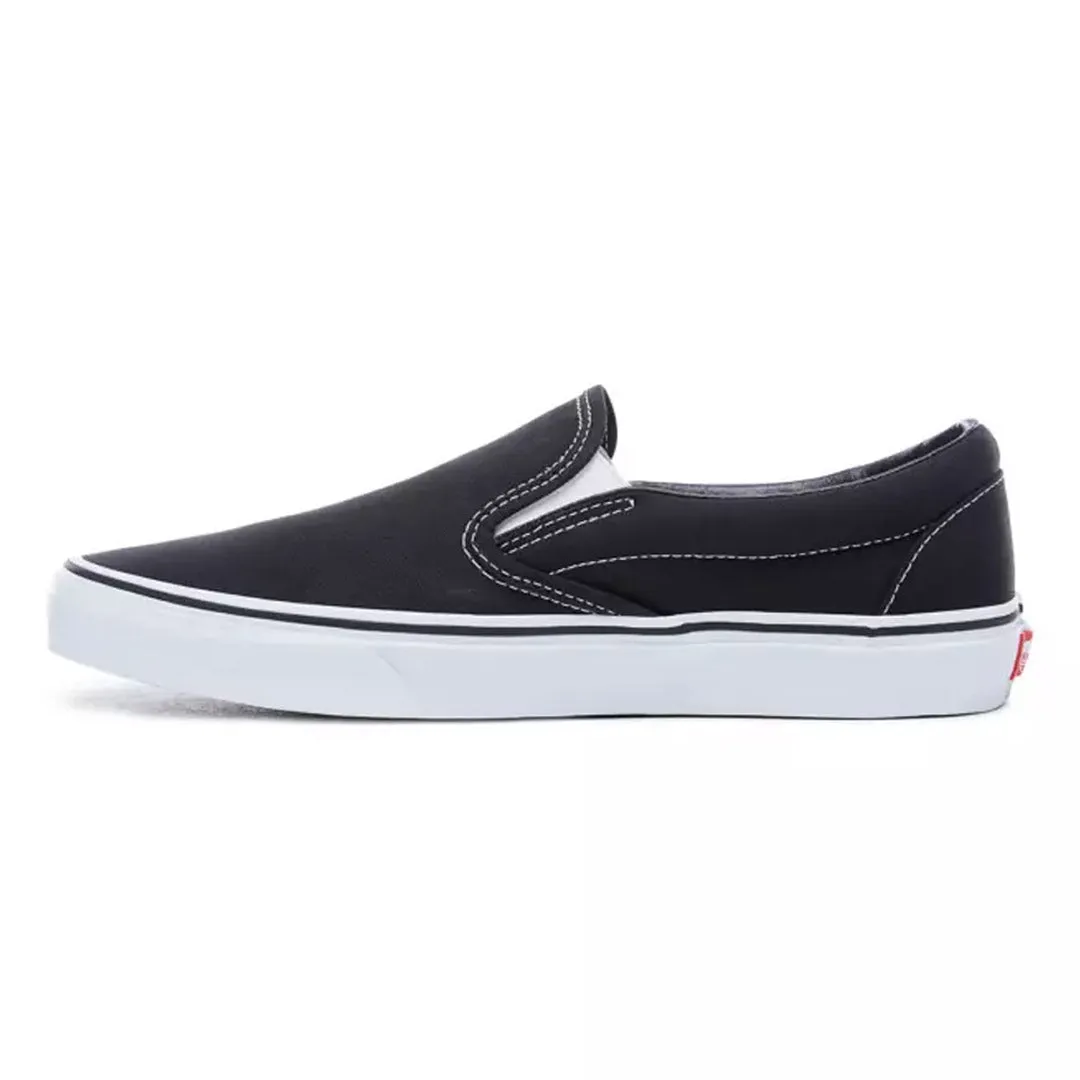 Vans - Unisex Classic Slip-On Shoes (0EYEBLK) Ankle Lock Technology
