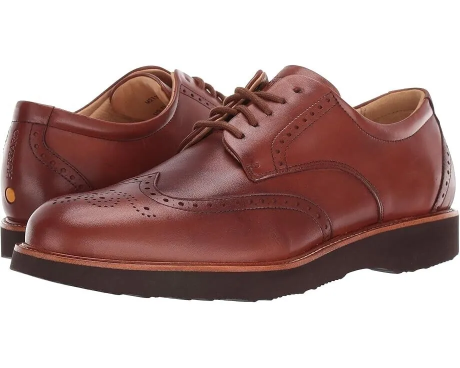 Core Fit Samuel Hubbard Tipping Point M2130-065 Oxford Men UK 8 Brown Dress Shoes ZPO1292