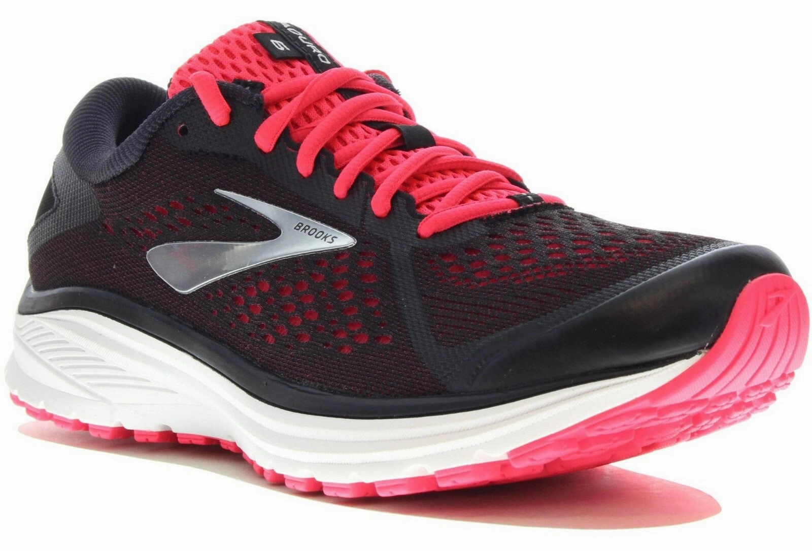 daily wearers Brooks Aduro 6 120270-1B-090 Sneakers Women's  Black Running Shoes HAM514