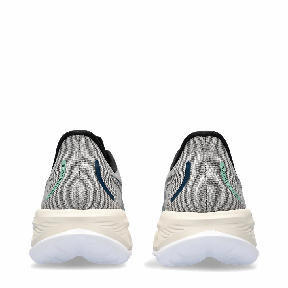 Performance Mode Asics Men's Gel-Cumulus 26 Sneaker in Moonrock/Dark Mint