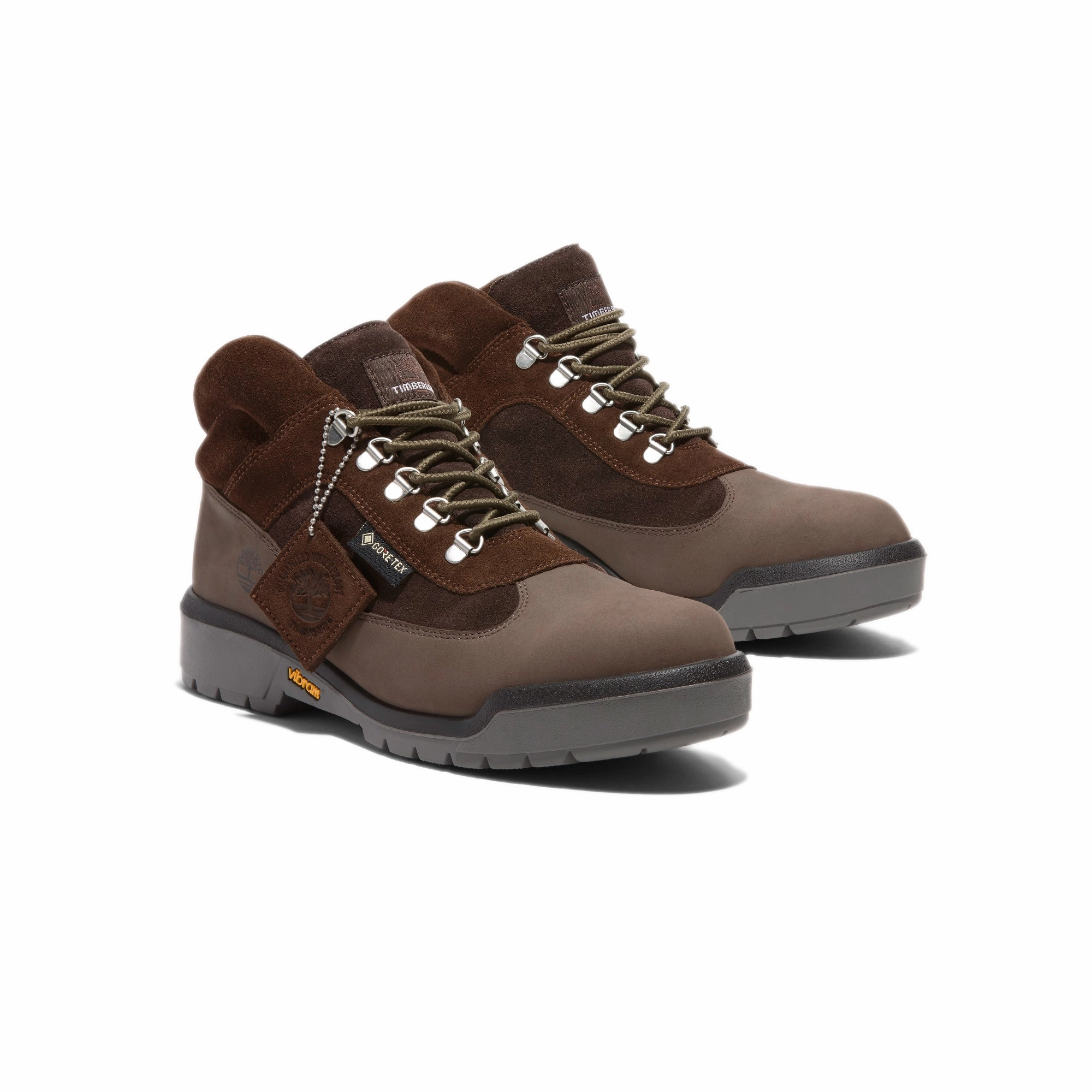 Reinforced Timberland Mens Mid Lace Up Waterproof GTX Field Boot