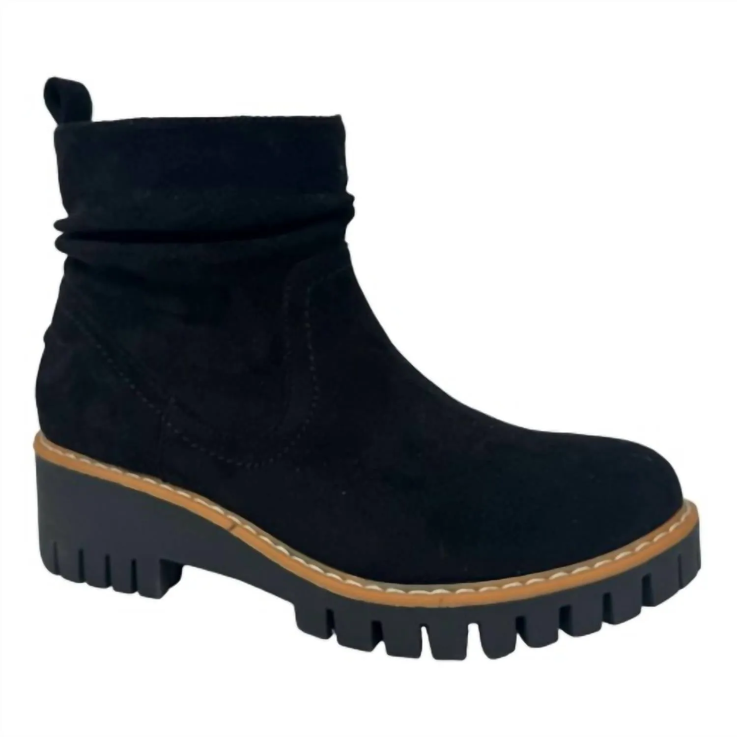 Stable Support Weekend Camping Women's Dashing Sueded Boot In Black