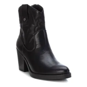 Scandi Cool Women's Italian Western Booties In Black