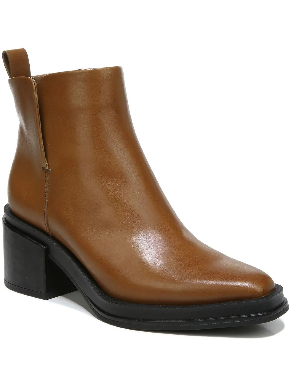 Elevated Comfort Dalden Womens Leather Square Toe Ankle Boots