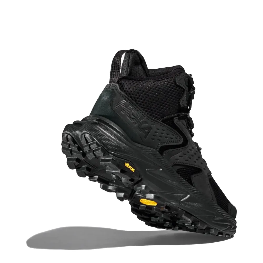 Tidy look Hoka Men's Anacapa 2 Mid GTX Boots in Black/Black