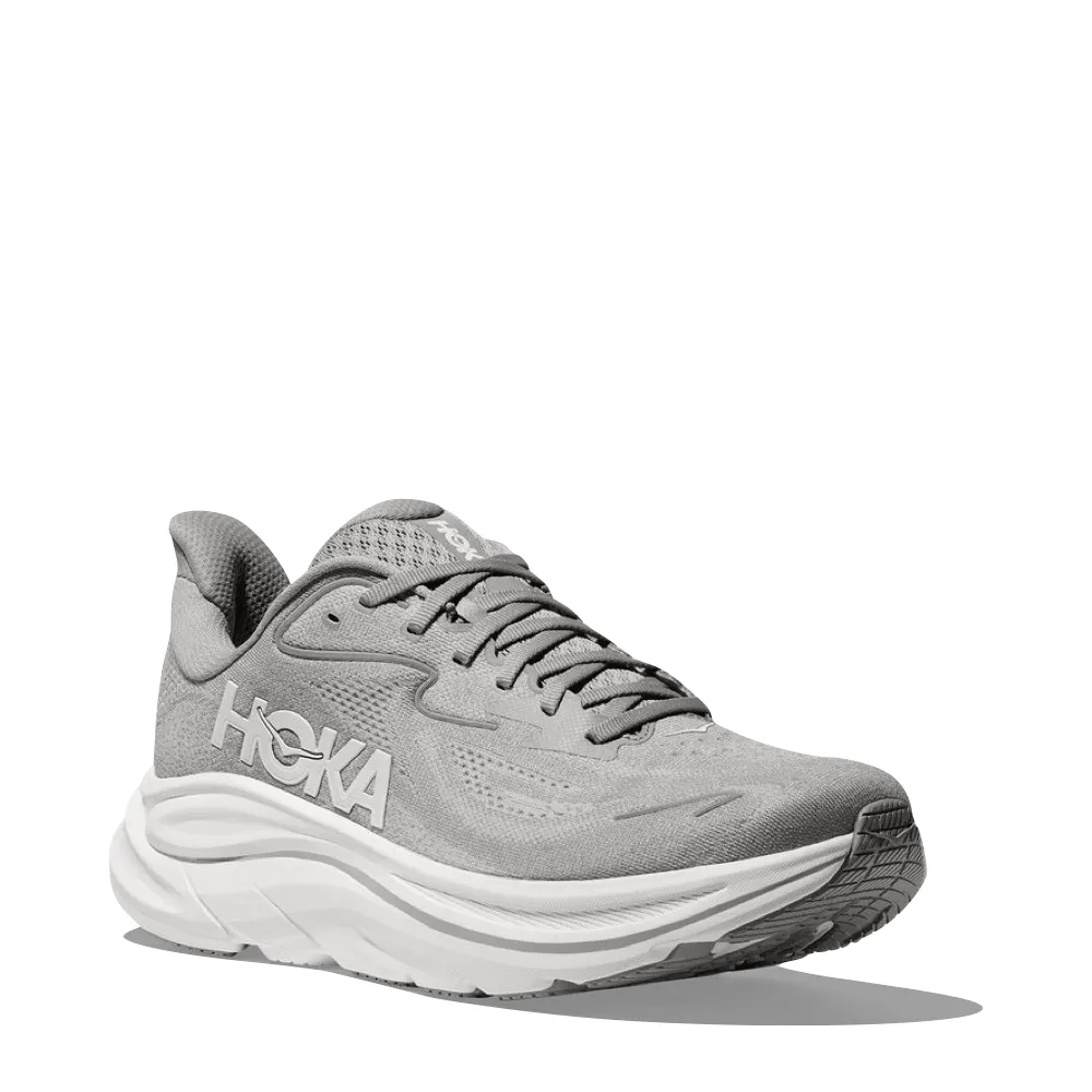 Thermoregulating Insoles Hoka Men's Clifton 10 Sneaker in Stellar Grey/Stardust