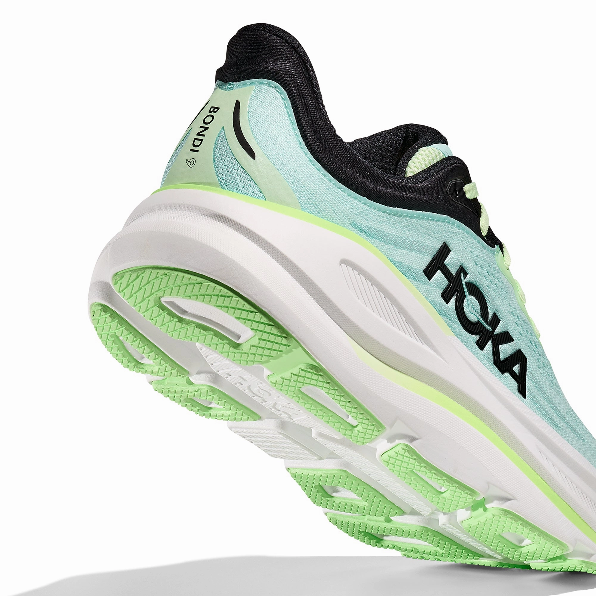 reflective shoes Hoka Mens Bondi 9 Shoes
