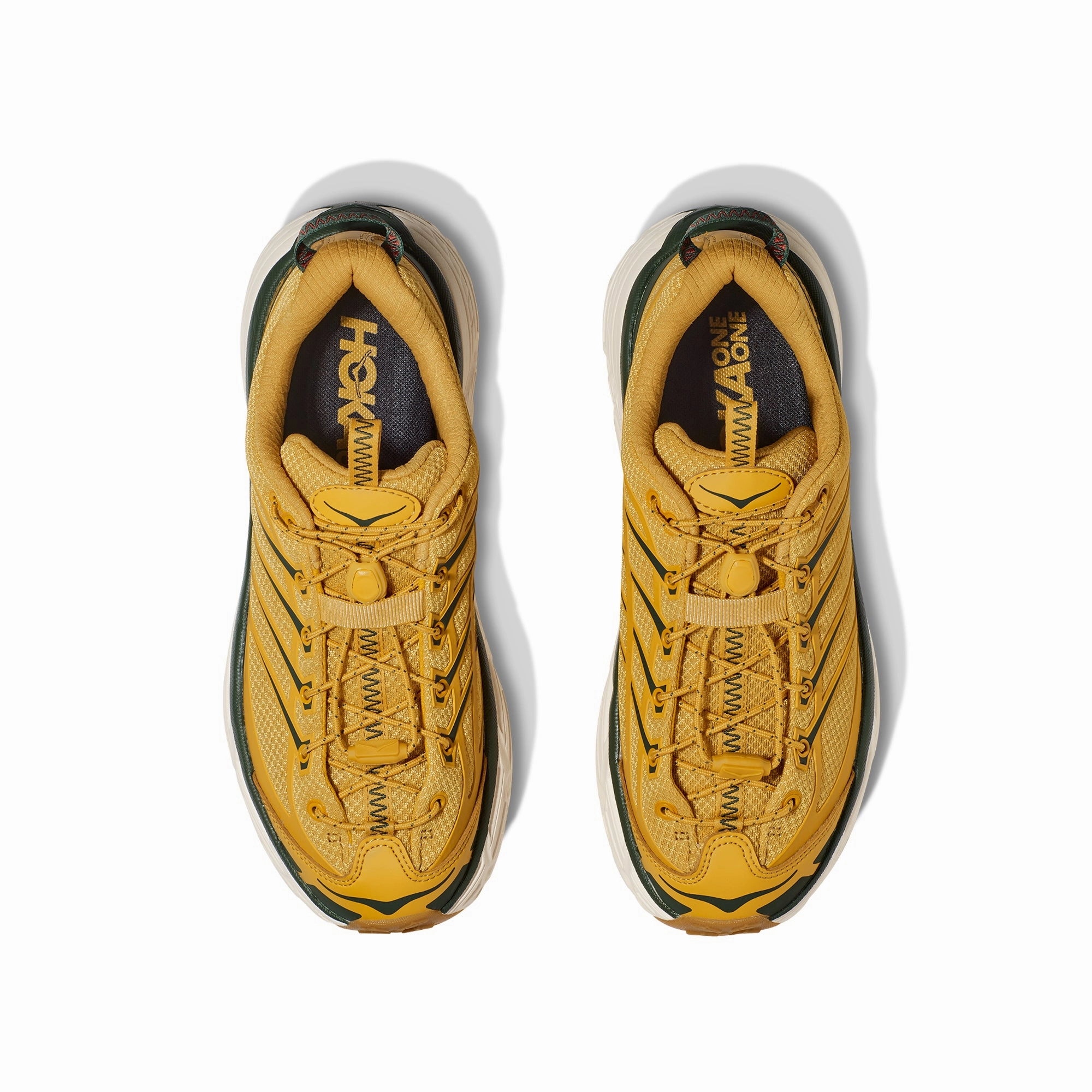 Hoka Mens U Mafate Three2 Shoes Midfoot Cage Support Fartlek - training