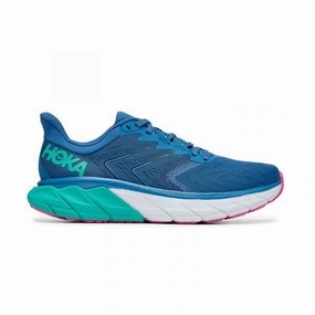 Hoka One One Arahi 5 1115012-VBAT Sneaker Women's Blue Running Shoes EEE1043 compression socks