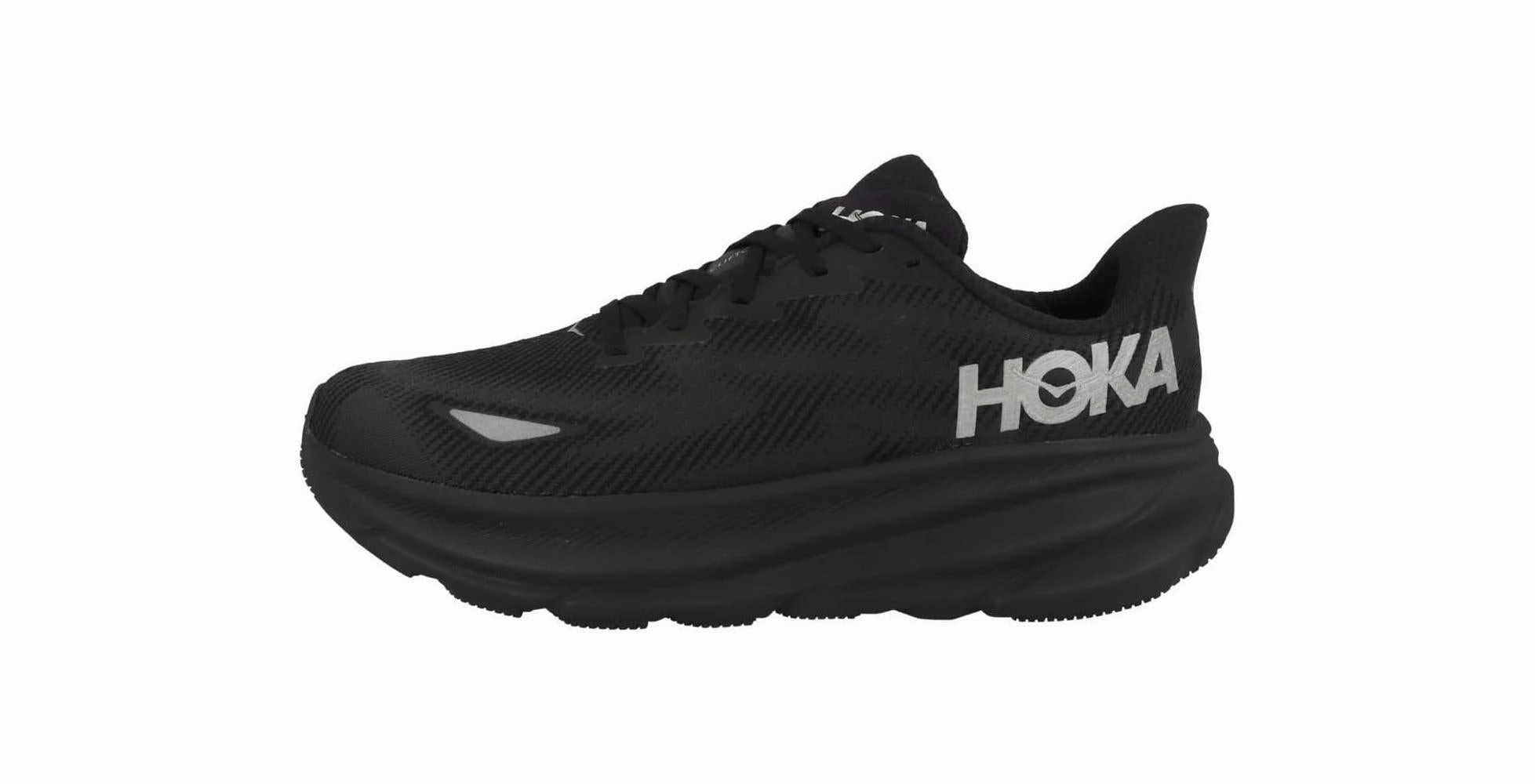 running in countryside shoes unisex running option Hoka Womens Clifton 9 GTX Running Shoes - Black